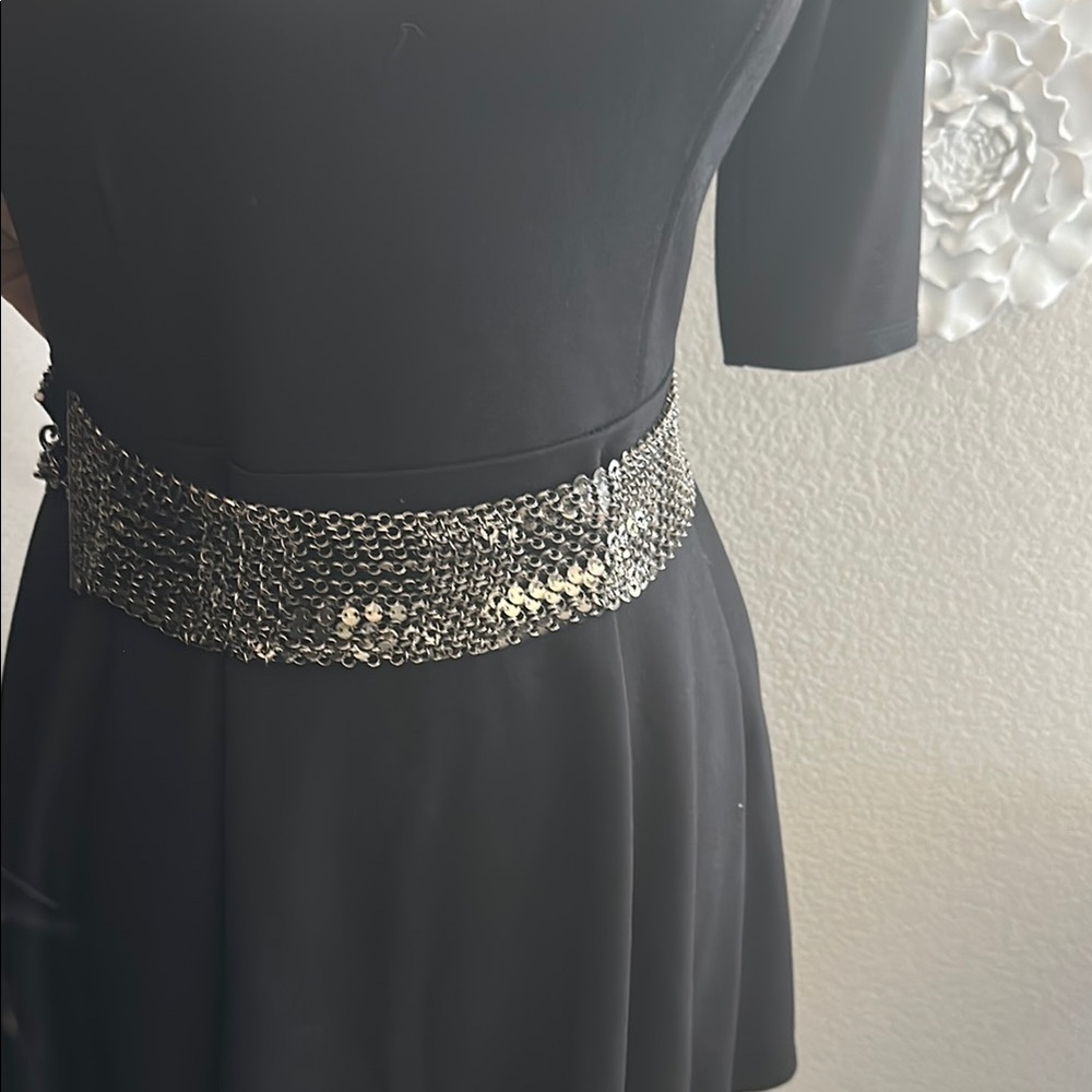 Guess by Marciano Silver Chain Belt